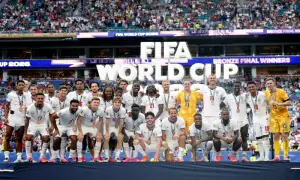 Saka hat-trick fires England to thrilling World Cup third-place finish Saka hat-trick fires England to thrilling World Cup third-place finish
