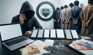 لاہور: سفارت خانوں کا ڈیٹا ہیک کرنے والے 12 ملزمان گرفتار لاہور: سفارت خانوں کا ڈیٹا ہیک کرنے والے 12 ملزمان گرفتار