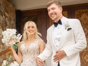 YouTube star MrBeast marries long-time friend Thea Booysen