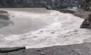 Flash floods cut off Astore as key road closes