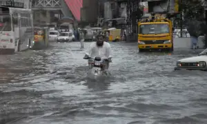 Record monsoon rains paralyse Lahore as floods claim lives across Punjab