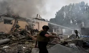12 dead in attack in Russian-held part of Ukraine, officials say 12 dead in attack in Russian-held part of Ukraine, officials say
