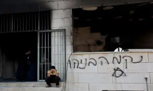 Radical Israeli settlers set fire to West Bank mosques