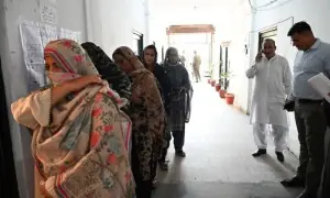 آزاد کشمیر انتخابات: میرپور ڈویژن میں پولنگ کا وقت ایک گھنٹہ بڑھا دیا گیا