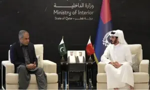 Pakistan, Qatar pledge deeper security partnership as Naqvi holds talks in Doha