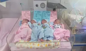 Woman gives birth to quadruplets in Toba Tek Singh hospital
