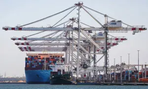 Fire at Egypt's Damietta port caused by drone attack: PM's office