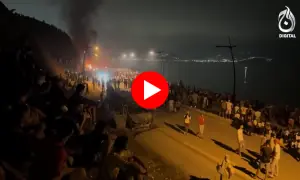 اسپین پر ہزاروں تارکینِ وطن کا ایک ساتھ دھاوا