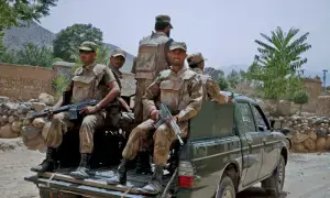 Five terrorists killed in N. Waziristan, Army major martyred
