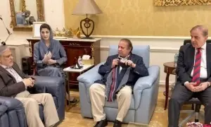نئے صوبوں کی بحث کے دوران رائے ونڈ میں لیگی قیادت کی اہم بیٹھک