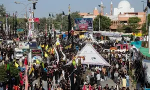 Chehlum of Hazrat Imam Hussain (RA) being observed amid tight security Chehlum of Hazrat Imam Hussain (RA) being observed amid tight security