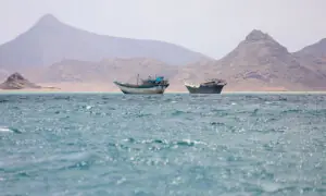 Indian-flagged ship sinks in Red Sea after attack off Yemen, all 14 crew rescued