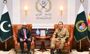 Field Marshal meets Somali defence minister on defence cooperation