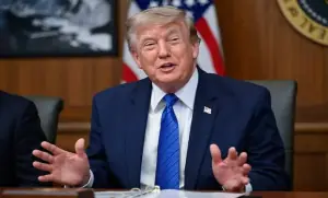Trump says US is 'low-keying it' with Iran, stresses economic pain