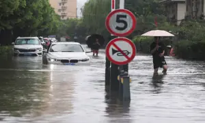 Typhoon Dolphin drenches eastern China, grounds hundreds of flights