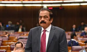Forces behind sit-in protests failed to stop AJK polls, says Sanaullah