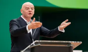 Arab football leaders back FIFA president Gianni Infantino