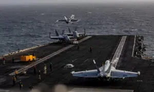 Trump says USS Abraham Lincoln deployment 'not nearly long enough'