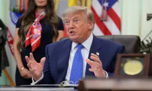 Trump was &lsquo;joking&rsquo; about declaring Hormuz US territory: Report