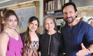 'اماں نے اسلام قبول کرلیا تھا': شرمیلا ٹیگور کی بیٹی کا انکشاف 'اماں نے اسلام قبول کرلیا تھا': شرمیلا ٹیگور کی بیٹی کا انکشاف