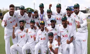 Bangladesh claim historic first Test win on Australian soil