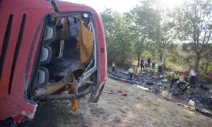 12 killed, 10 injured in Polish bus crash in Hungary