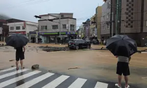 Landslide kills one in South Korea amid heavy rain