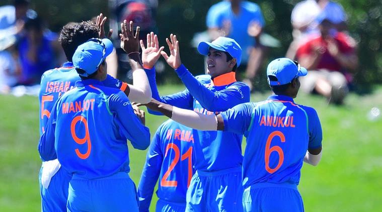 India beat Pakistan in Under 19 WC semi final Match | Aaj News