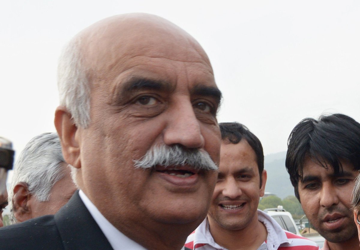 Khursheed Shah criticizes Imran Khan's statement | Aaj News