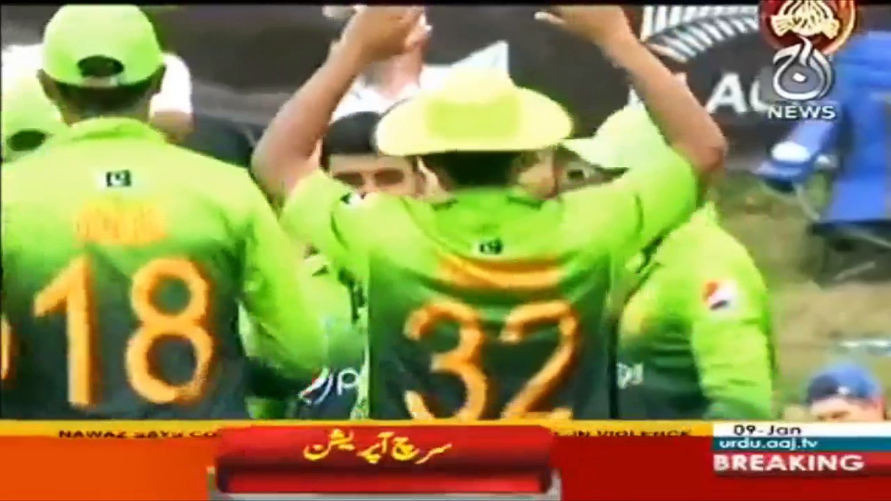 Pakistan, NewZealand face-off in 2nd ODI today in Nelson | Aaj News