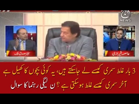 یہ کوئی بچوں کا کھیل ہے آخر سمری کیسے غلط ہوسکتی ہے ؟ ن لیگی رہنما کا سوال