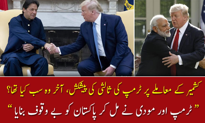 کشمیر کے معاملے پر ٹرمپ کی ثالثی کی پیشکش، آخر وہ سب کیا تھا؟