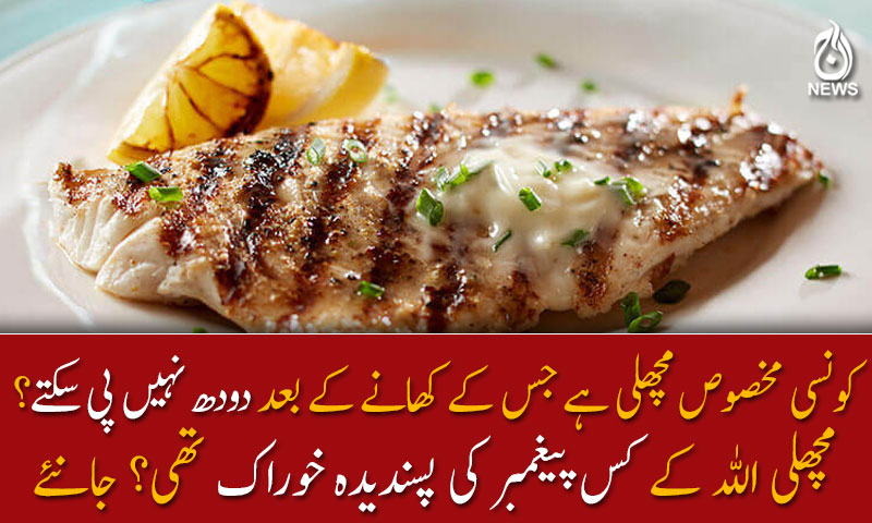 کونسی مخصوص مچھلی ہے جس کے کھانے کے بعد دودھ نہیں پی سکتے؟