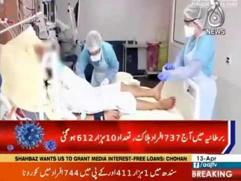 Coronavirus, Dunya bhar main 1 lac 13 hazar say zaed halakatain