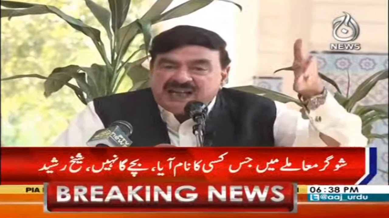 Shehbaz london jayen gain ya ander , faisla waqt karay ga : Sheikh Rasheed