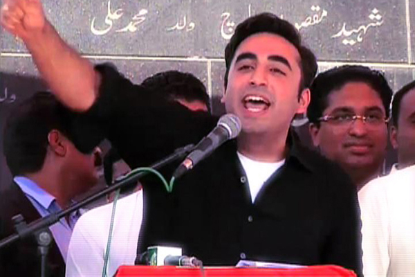 بلاول بھٹو کی حکومت پر تیروں کی برسات