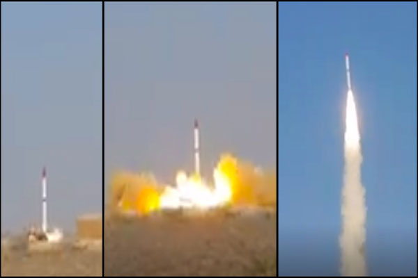 شاہین تھری بیلسٹک میزائل کا کامیاب تجربہ