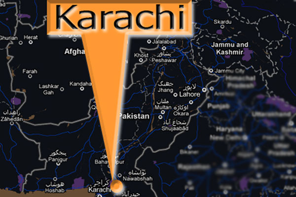 چپ تعزیے کا جلوس نورباغ لیاری میں اختتام پذیر