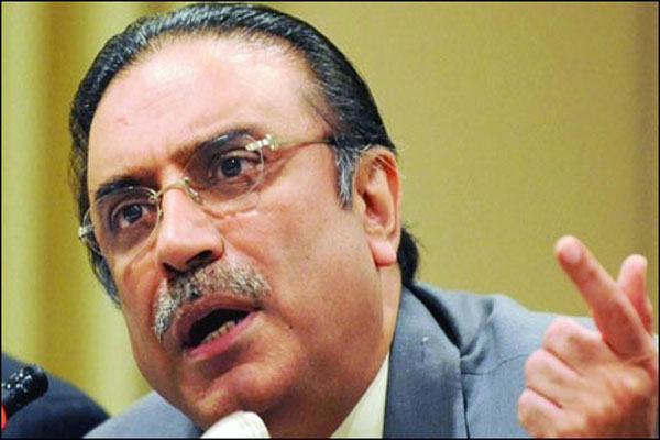 وفاق نے سندھ پر حملہ آور ہوکر آین کو پامال کیا ، آصف علی زرداری