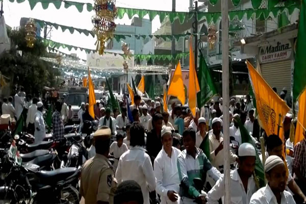 عید میلادالنبی کی تیاریاں زور و شور سے جاری