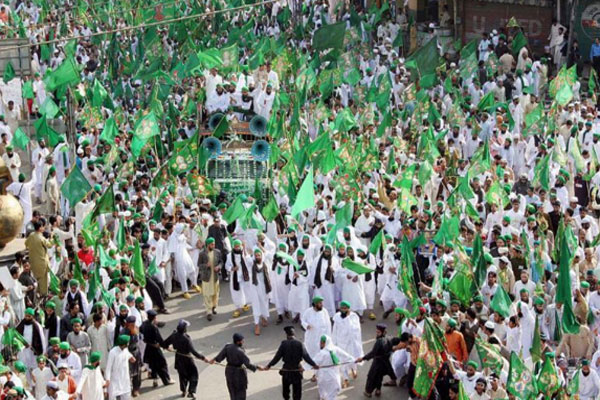 عیدمیلادالنبی کا چاروں صوبوں میں آغاز