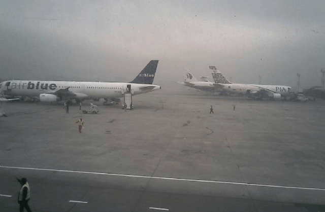 پنجاب بھر میں دھند کا راج،فلائٹ آپریشن معطل