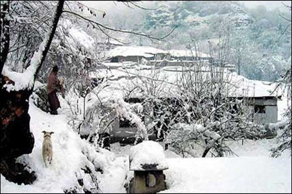 پہاڑی علاقوں میں برفباری کا سلسلہ جاری