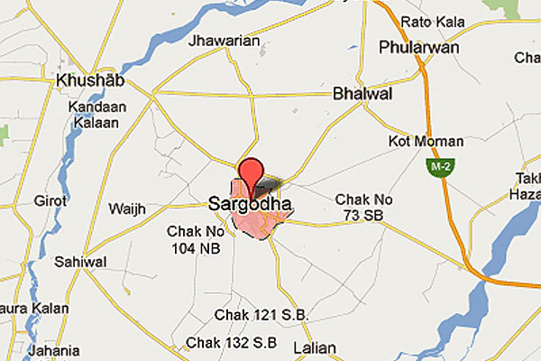 سرگودھا کپڑے کی مارکیٹ میں آتشزدگی