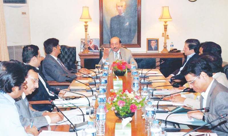 رینجرزاختیارات:وزیراعلیٰ ہاوس میں مشاورتی اجلاس