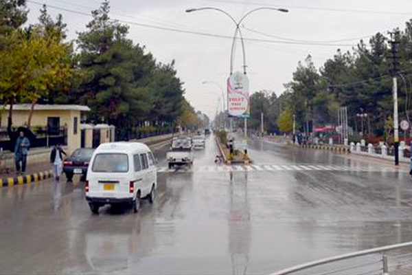 چمن اور گردونواح میں تیز بارشوں سے موسم سرد