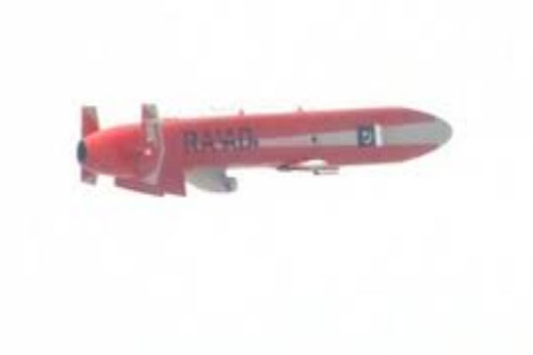 پاکستان کا کروز میزائل رعد کا کامیاب تجربہ