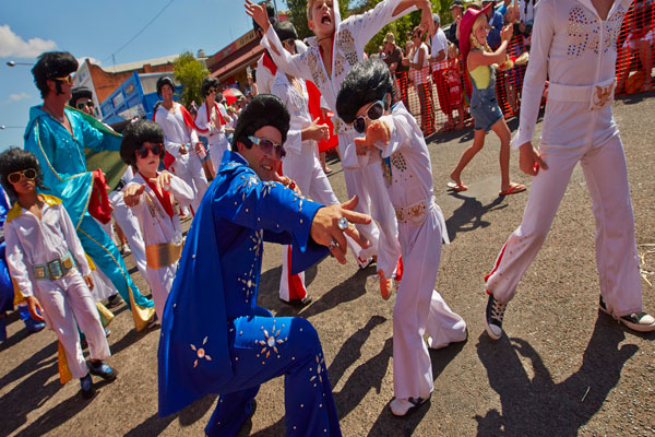 آسٹریلیا میں معروف گلوکار ایلوس پریسلے کی یاد میں فیسٹیول منایا گیا