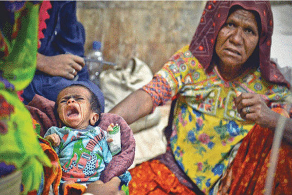 مٹھی اور عمرکوٹ میں آج بھی تین بچےدم توڑ گئے