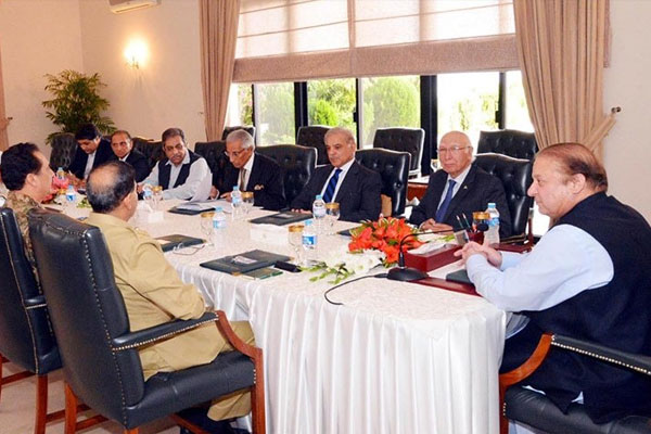 وزیراعظم نوازشریف کی زیرصدارت مشاورتی اجلاس